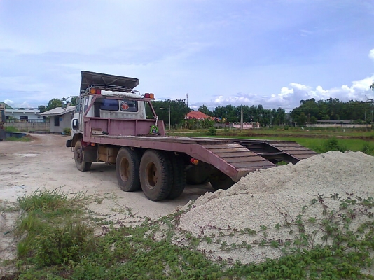 ขาย..สิบล้อเทลเล่อร์ HINO KT920 เครื่อง HINO HO7C บรรทุกรถแบคโฮ CAT 320 ได้ดี มีทะเบียนครบ.