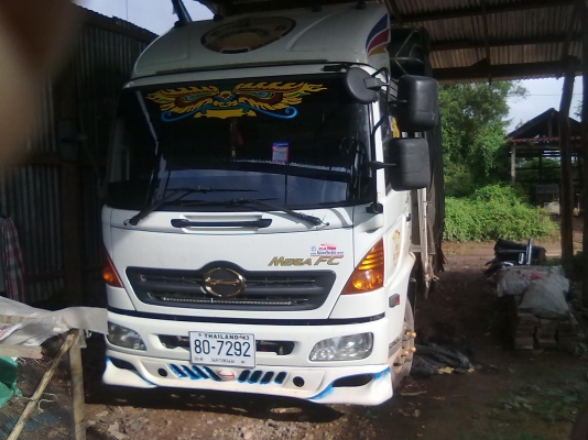 HINO MEGA FC4J 150 แรง ห้างแท้ปี 50 เบรคทิฟฟี่ เพาเวอร์ แอร์เย็น เครื่องเสียงพร้อมจอ LCD
