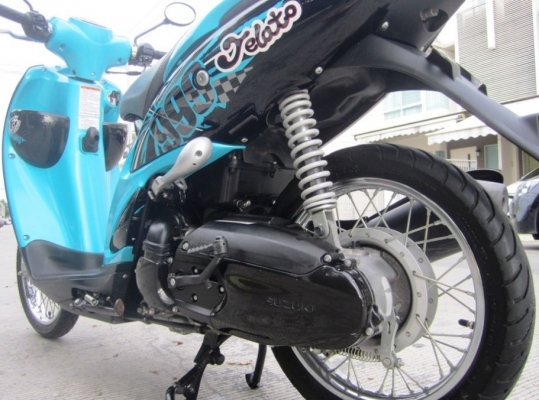 (ขายแล้วค่ะ) 5 เดือน.. Suzuki Jelato Jack 999 หัวฉีด 125 cc เดิมดีไม่มีบิวด์