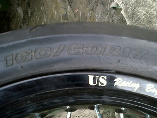 ขายล้อ US 5.0 ขึ้นซี้ให้เรียบร้อยพร้อมยาง และอะไหล่ Honda วิง อีกหลายอย่าง