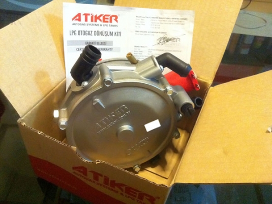 ขายหม้อต้มแก๊ส ระบบดูด ยี่ห้อ Atiker รุ่น  Super  140hp  ของใหม่ประกันบริษัท