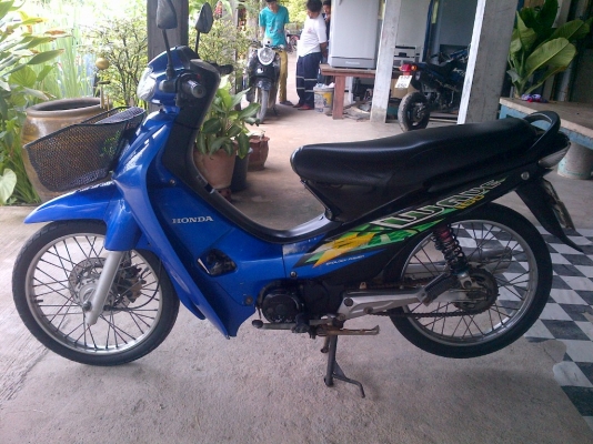 ขาย!เวฟ100 ปี47 รถเครื่องเดิมแน่นๆ  พร้อมใช้ ทะเบียน+เอกสารโอน ภาษีขาดปี52