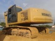 ขายรถแบ็คโฮ komatsu pc200-6 ซีเรียล 9&times;,&times;&times;&times; เอกสารเล่มทะเบียน ไฟฟ้าครบ