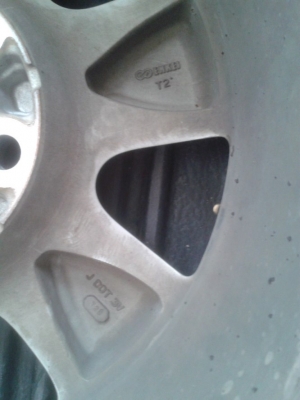 แม็กเดิมFONTUNERขอบ17"กว้าง7.5 สภาพสวย (แค่ฝุ่นจับเฉยๆ) ชุด7,700 บ