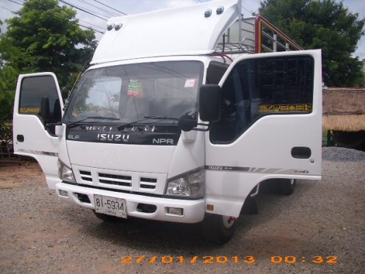 ขาย6ล้อกลาง ISUZU NPR71YL-130แรงม้า ห้างแท้มืเดียว สวยเดิมเหมือนใหม่ มี ป.1 พร้อมใช้สุดๆ