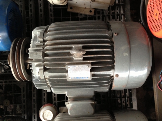ขายมอเตอร์ Teco 15 HP. 1400 RPM. 380 V สภาพสวย พร้อมใช้งาน มาดูและลองไฟได้เลยครับ