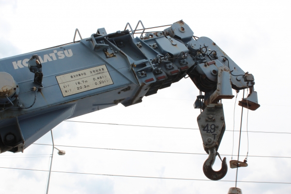 ขายรถเครน 8 ตัน komatsu บูม 20 เมตร LW80M