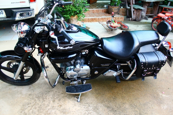 ขาย honda phantom200 Fire edition ปี53 สีดำเทา