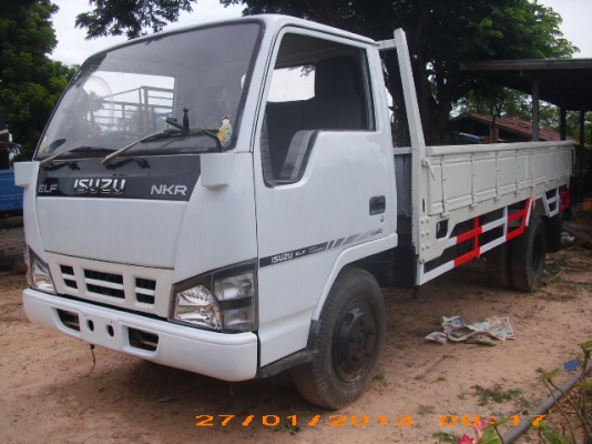 ขาย6ล้อกลาง โฉม ISUZU NKR-110แรงม้ารีบเลยช้าอด เครื่อดี แซสซีสวย ยาว4.3 ม. เอกสารพร้อมโอน พร้อมใช้สุดๆ