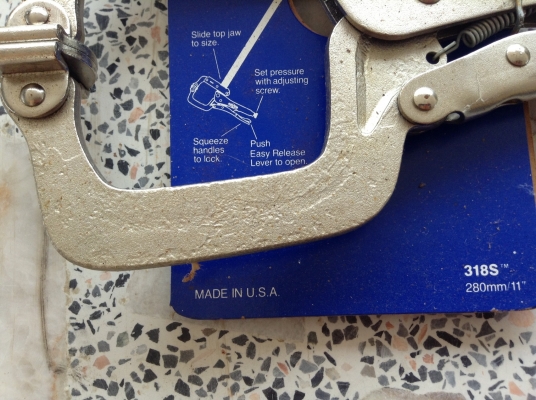 ต้องการขาย คีมล็อค Vise Grip รุ่น 318S แท้ 100\% เก่าเก็บ