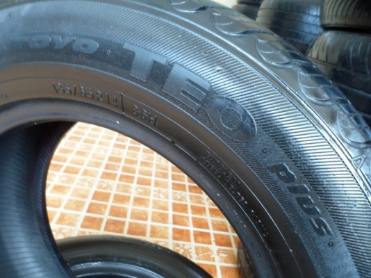 185/65/14"(2เส้น =1,200บ.)TOYO.TEO.plus(ปี11)ดอกเพียบt.085-227-5772(วี )รังสิต