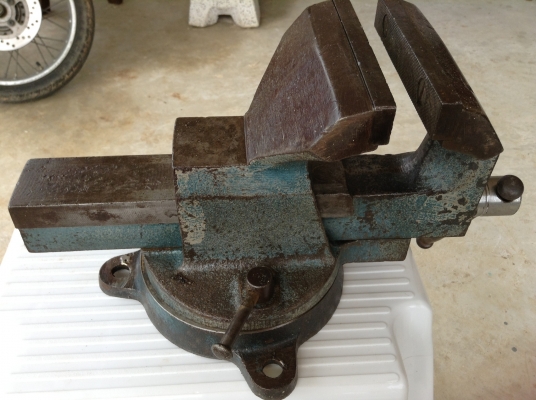 ขายปากกาจับชิ้นงาน 6" เหล็กเหนียว ของนอก