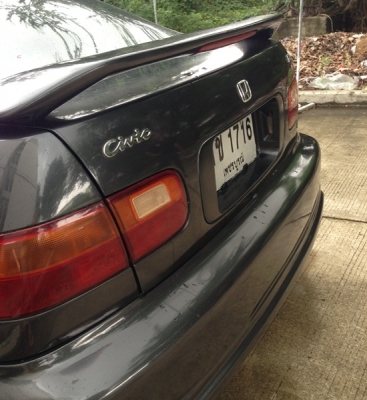 ขายCivic เตารีด รถเดิมๆ MT ล้อแม็กยางใหม่ แอร์หนาว กระจกไฟฟ้า