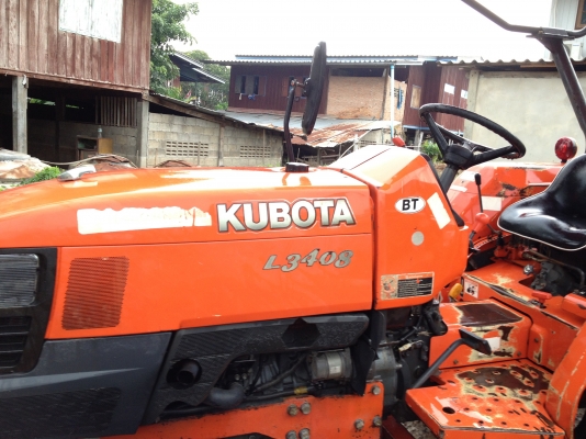 ขาย คูโบต้า 3408 สภาพดีพร้อมใช้ มีผาน6*22 ตราช้าง ครับ