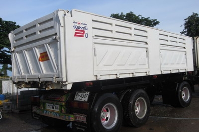 ขายลูกพ่วง 3 เพลา ดั๊มสามมิตรแท้ ปี 51 ยาว 6.50 ม.