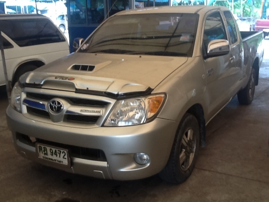 2006 TOYOTA, HILUX VIGO 3.0 G X-TRA CAB โฉม X-TRA CAB สีบรอนซ์เงิน  เกียร์ธรรมดา