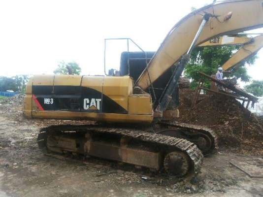 แบคโฮ CAT 320VII  ไฟฟ้าตัด มีแอร์ เอวแน่น รถทำงานอยู๋