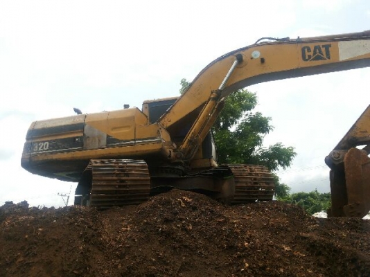 แบคโฮ CAT 320V I ไฟฟ้าตัดมีแอร์ เอวแน่น รถทำงานอยู๋