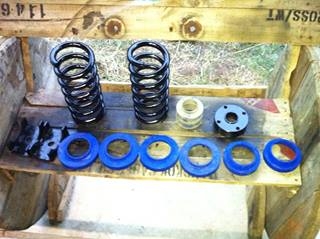 ยางรองสปริง ตัวต่อเพลา1นิ้ว