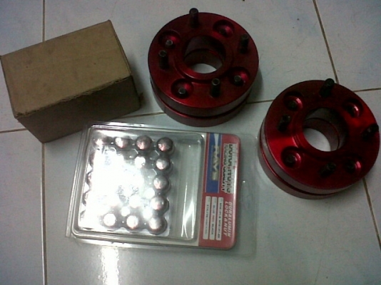 Adepter aluminum 4*100 ออก 4*100 2500ทั้งชุด
