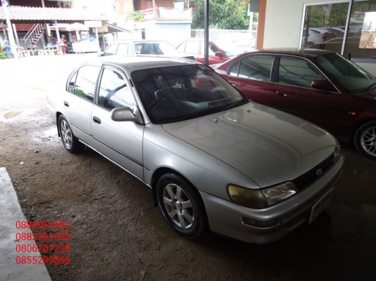 ขาย Toyota corolla สามห่วง เกียร์ออโต้ เครื่องหัวฉีด ติดแก็ส lpg ราคา 98,000 บ +++++++++