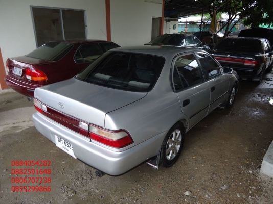 ขาย Toyota corolla สามห่วง เกียร์ออโต้ เครื่องหัวฉีด ติดแก็ส lpg ราคา 98,000 บ +++++++++