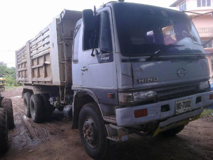 ขายรถบรรทุกสิบล้อดั๊มพ์ HINO 2K เครื่อง 260 แรง ด.โคราช เครื่องเกียร์เดิม ทะเบียนพร้อม
