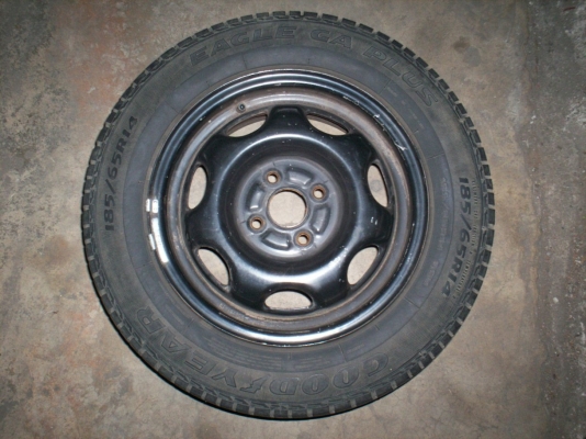 ล้อกะทะ 4รู 100 ไว้ทำยางอะไหล่ครับ  500บาท TEL.0890671028