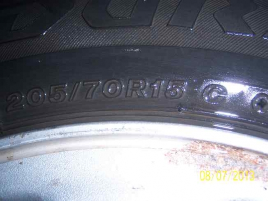 ขายแม็กกระบะไทเกอร์ 5 รู  พร้อมยาง 205 70 R15