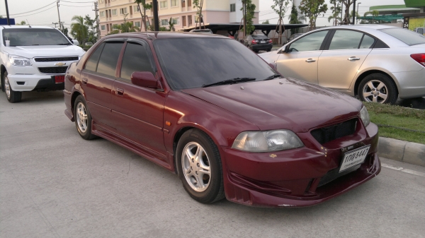 ขายถูกๆฮอนด้า ซิตี้ ปี97 เครื่องหัวฉีด 1.3 เกียร์ธรรมดา ชุดแต่งรอบคัน ประหยัดครับ