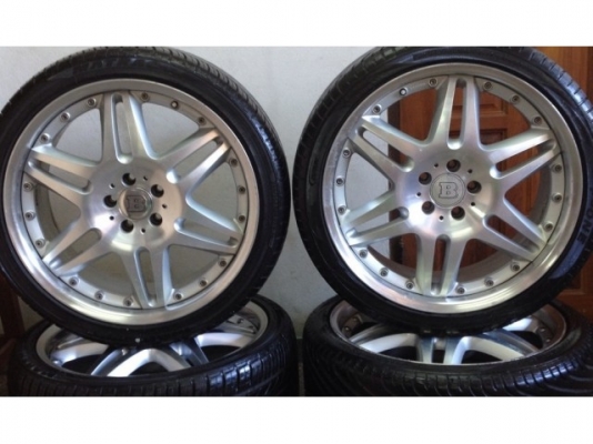 .ขายล้อ brabus block 6 ขอบ 20 พร้อมยาง ปี 2011 ขาย 55000 call 0813122649  0875800722