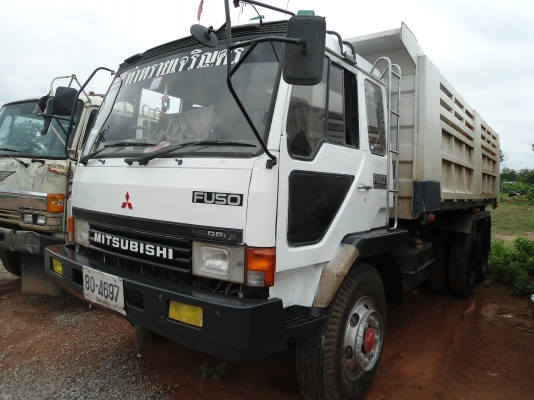 ขายด่วนไอ้หลงโบแท้ไม่มีลูกผสม MITSUBISHI FN527MTF3500 สองเพลาดั้มสภาพพร้อมใช้สุดๆ จัดไฟแนนทได้ไม่ต่ำกว่า8ถึง9แสนบาทรีบโทร 0843923995 0811838154