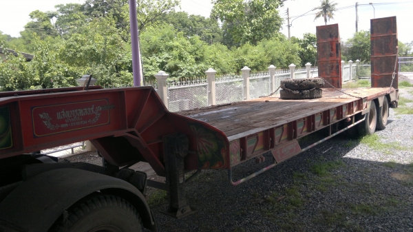 ขายรถหัวลาก 10 ล้อ 2  เพลา พร้อมหางโรเบส 2 เพลา NISSAN CW430 สะภาพสวย หางโรเบส ปี.54 สวย