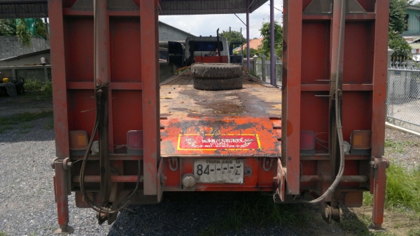 ขายรถหัวลาก 10 ล้อ 2  เพลา พร้อมหางโรเบส 2 เพลา NISSAN CW430 สะภาพสวย หางโรเบส ปี.54 สวย