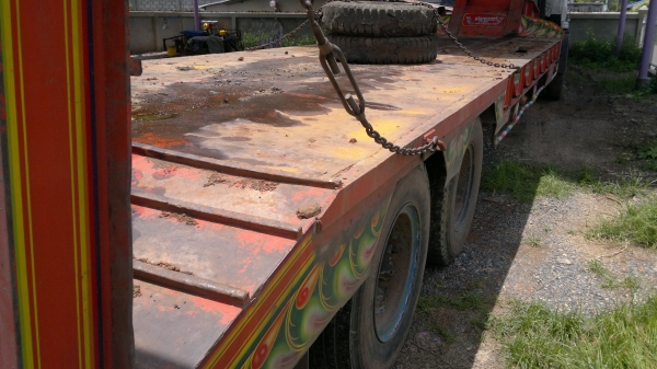 ขายรถหัวลาก 10 ล้อ 2  เพลา พร้อมหางโรเบส 2 เพลา NISSAN CW430 สะภาพสวย หางโรเบส ปี.54 สวย