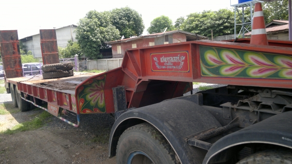 ขายรถหัวลาก 10 ล้อ 2  เพลา พร้อมหางโรเบส 2 เพลา NISSAN CW430 สะภาพสวย หางโรเบส ปี.54 สวย