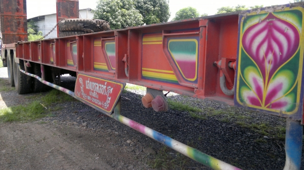 ขายรถหัวลาก 10 ล้อ 2  เพลา พร้อมหางโรเบส 2 เพลา NISSAN CW430 สะภาพสวย หางโรเบส ปี.54 สวย