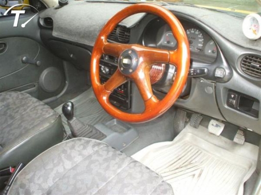 ขาย ฮุนได accent (4Dr) ปี96 สีเหลือง เกียร์ธรรมดา 1.5 GLI ติดแก๊ส LPG สภาพดี สวย ด่วนๆ 43000