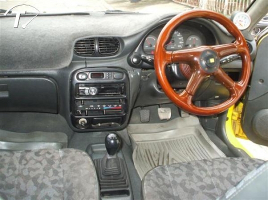 ขาย ฮุนได accent (4Dr) ปี96 สีเหลือง เกียร์ธรรมดา 1.5 GLI ติดแก๊ส LPG สภาพดี สวย ด่วนๆ 43000