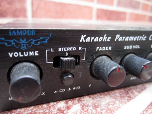 ขายปรีแอมป์  karaoke ถูกๆ