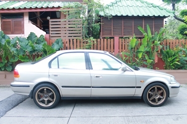 มาแว้วรถดีราคาถูก HONDA CIVIC VTI-L1.6 ปี97 เกียร์ธรรมดา ABS /AIRBAG