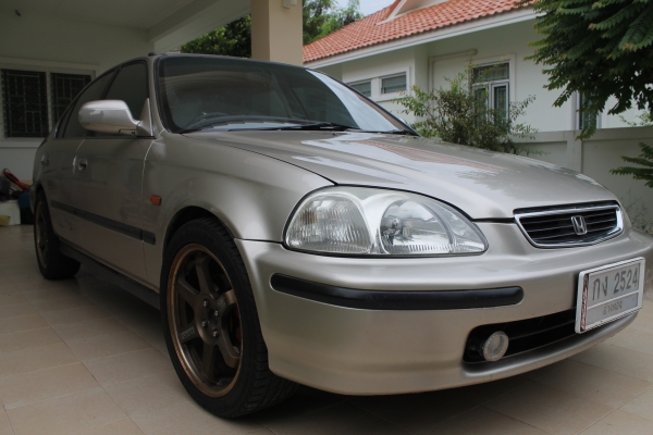 มาแว้วรถดีราคาถูก HONDA CIVIC VTI-L1.6 ปี97 เกียร์ธรรมดา ABS /AIRBAG