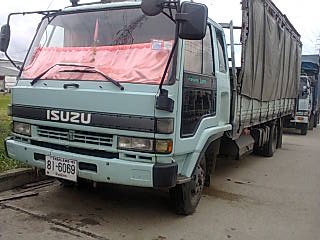 หกล้อISUZU ROCKY 175แรง ยาว6เมตร เลขคันซี FTR112 ยาง825