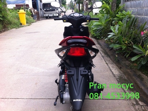 ขายsuzuki skydrive สีเเดงดำ ปี2013 ขายsuzuki skydrive สีเเดงดำ ปี2013