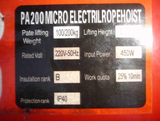 ขายรอกไฟฟ้า 200 กก.