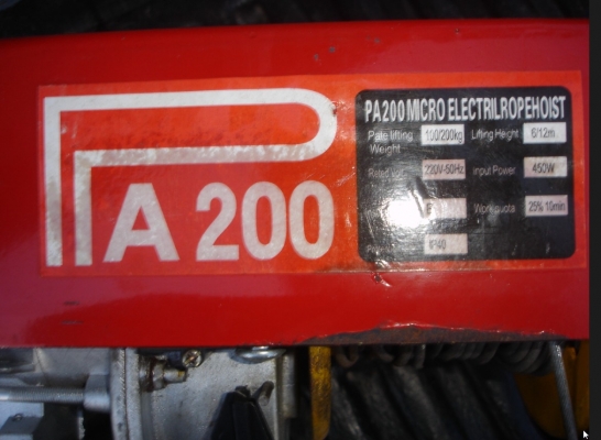 ขายรอกไฟฟ้า 200 กก.