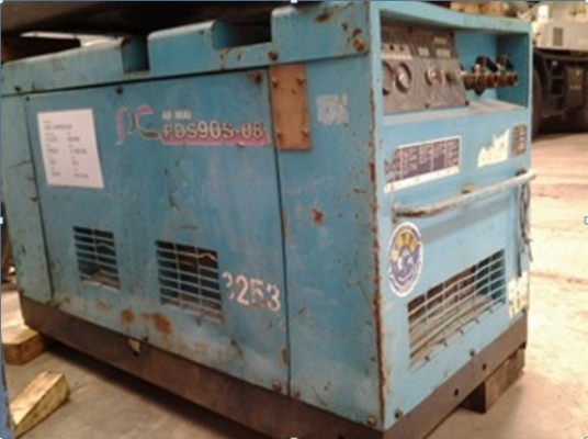 ขายเครื่องลม Airman PDS90S#71-5081082 ปี2538 4352ชม. (พร้อมตรวจสภาพ)