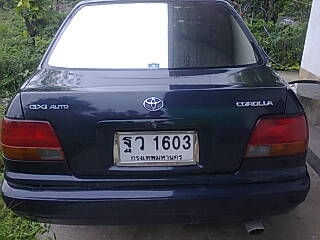 โตโยต้า 96 ติดแก็ส ออโต้ GXI1.5  TOP เครื่องเดิมเดิม  ออกป้ายแดงมา