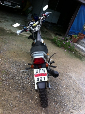 ขาย  รถวิบาก Suzuki raider 125 ครัชแรงเหวี่ยง ทะเบียนแท้ไม่ขาดต่อ