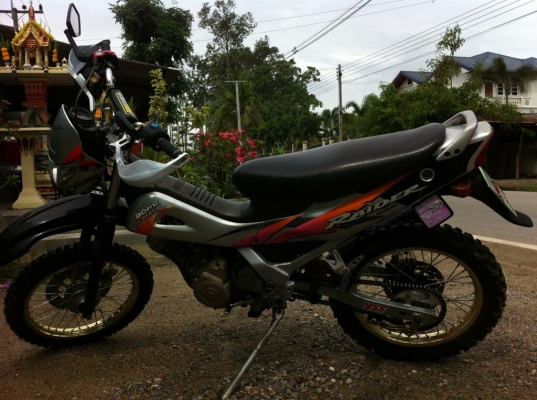 ขาย  รถวิบาก Suzuki raider 125 ครัชแรงเหวี่ยง ทะเบียนแท้ไม่ขาดต่อ